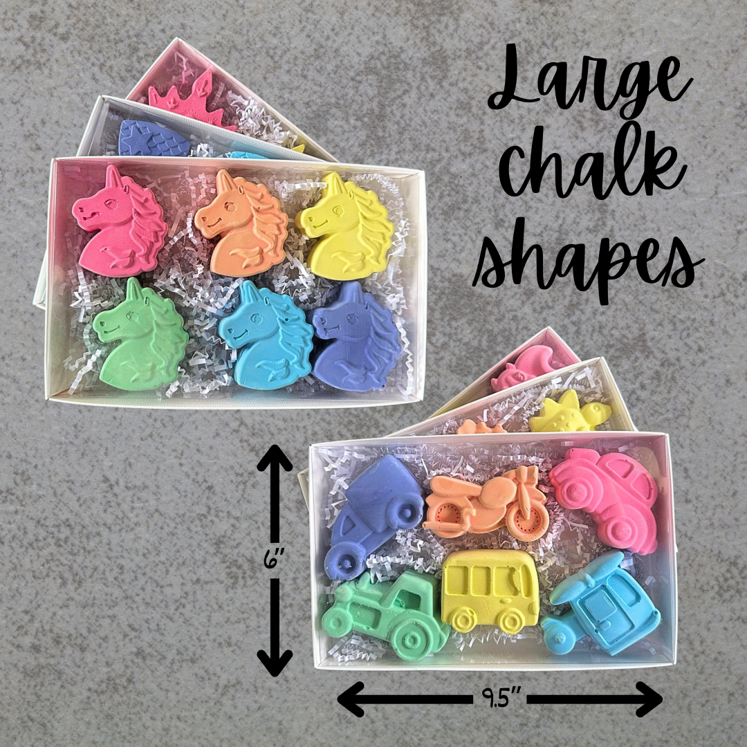 Large Chalk Shapes