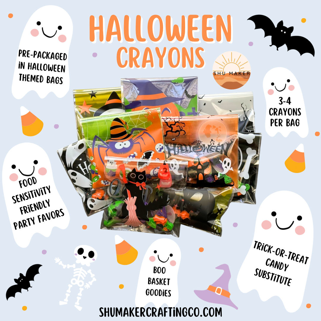 Halloween Crayons