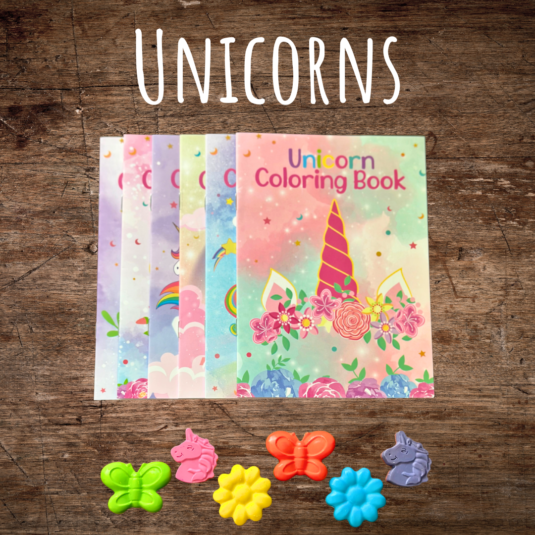 Coloring Books + Matching Crayons